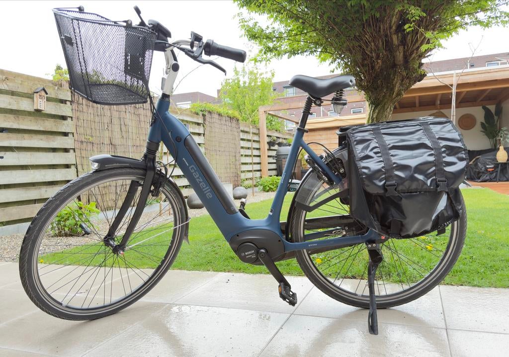 Gazelle Grenoble C8+ HMB E-bike - Framemaat 53, Fietsen en Brommers, Elektrische fietsen, Ophalen, Zo goed als nieuw, 51 tot 55 cm