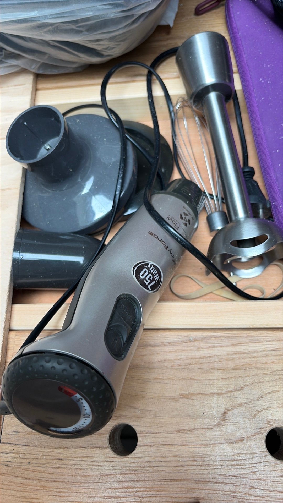 Infiny Flow Mixer Blender - 750W Staafmixer, Minder dan 1 liter, Ophalen of Verzenden, Niet werkend, 1 snelheid