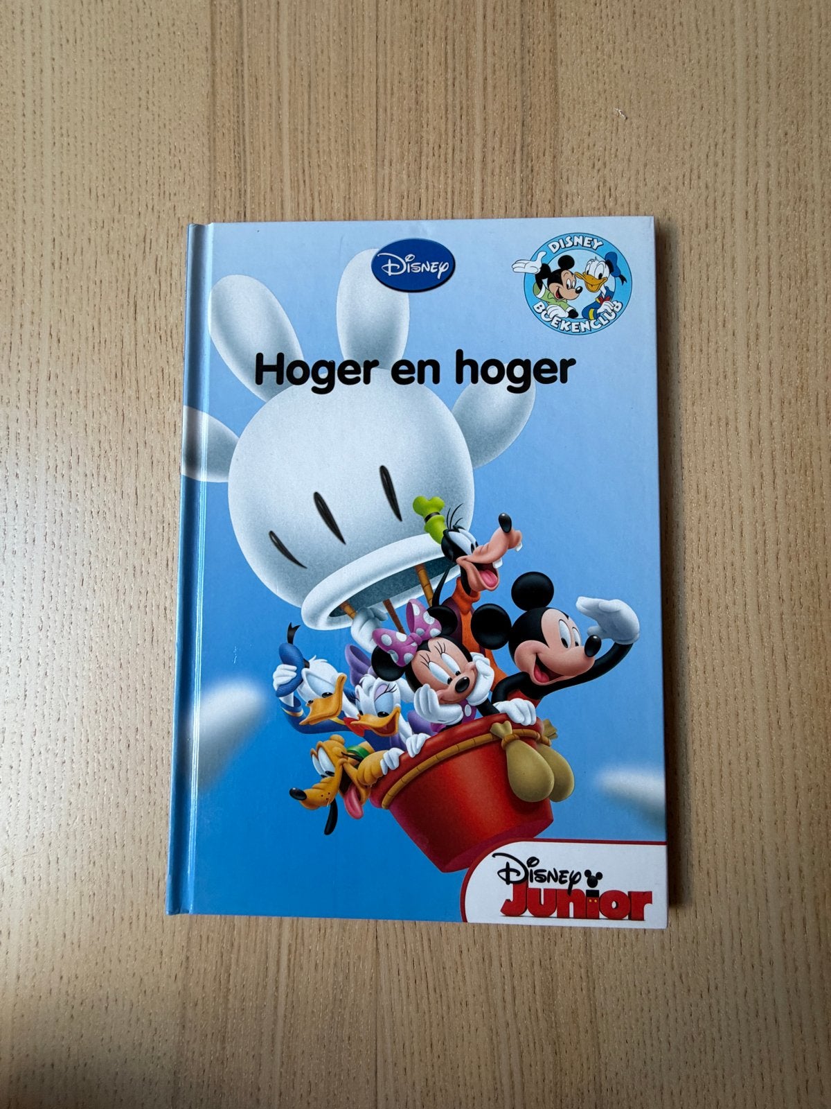 Disney Boek: Hoger en hoger - Mickey Mouse Clubhuis, Ophalen of Verzenden, Gelezen, 2 tot 3 jaar