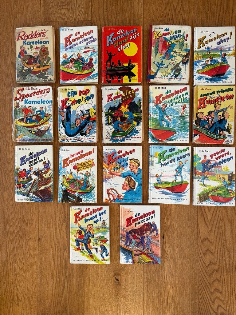 17 kameleons., Boeken, Ophalen of Verzenden, Zo goed als nieuw