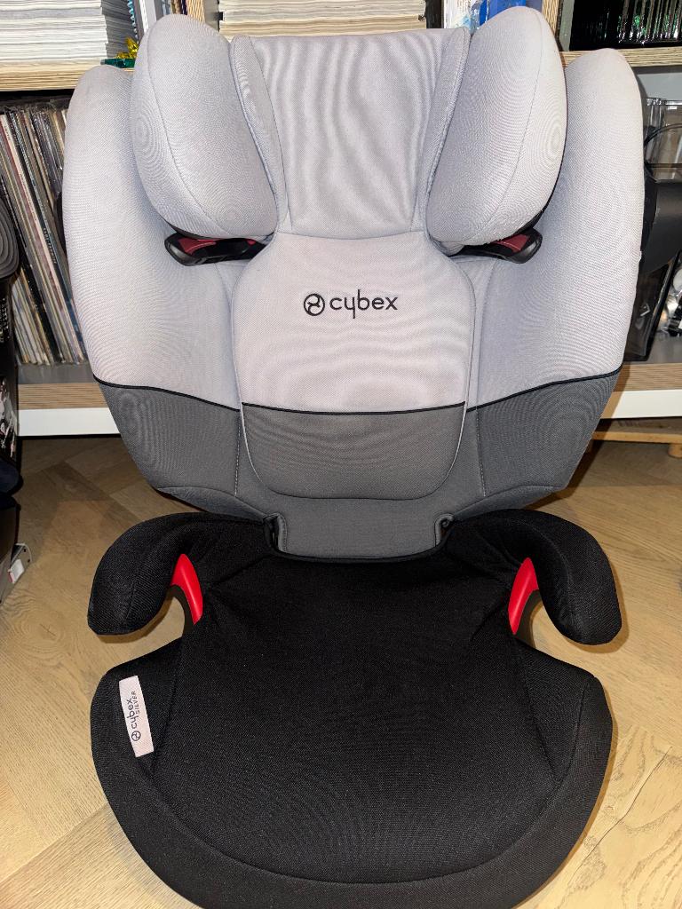 Autostoel Cybex Solution M-Fix Cobblestone, Gebruikt, 15 t/m 36 kg, Isofix, Verstelbare rugleuning