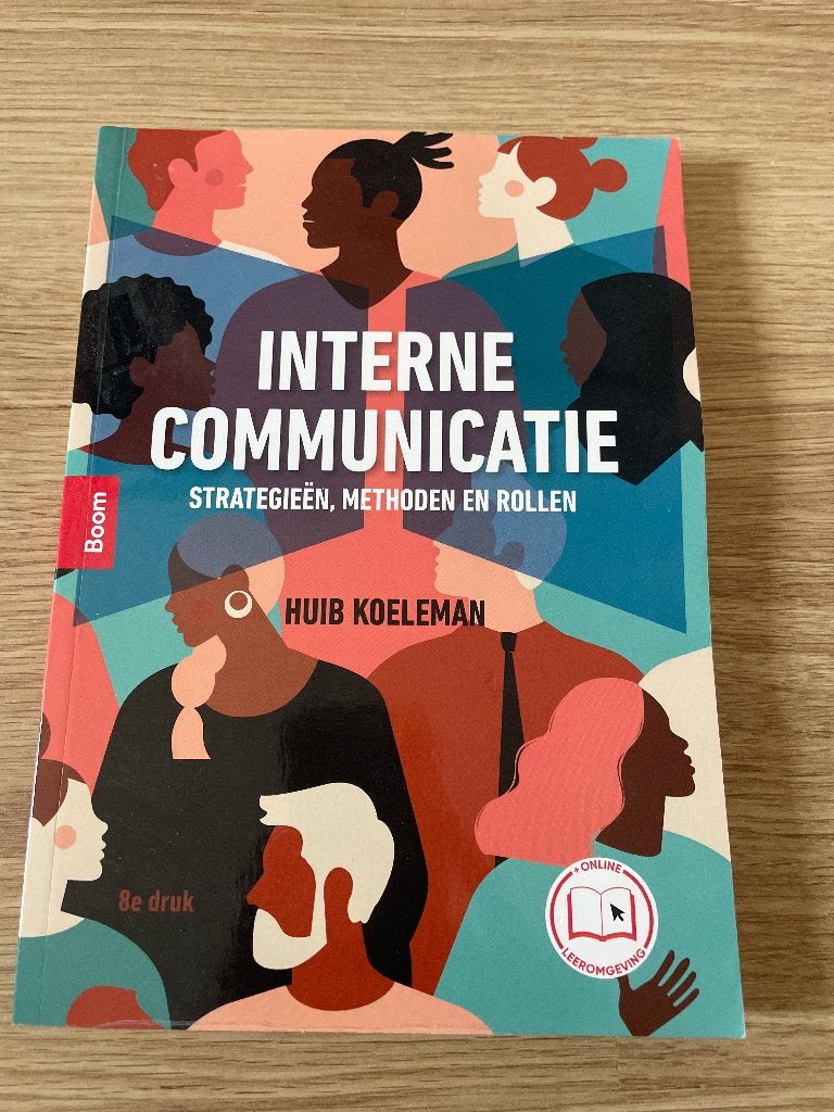 Interne communicatie boek, Ophalen of Verzenden, Alpha, Zo goed als nieuw, HBO