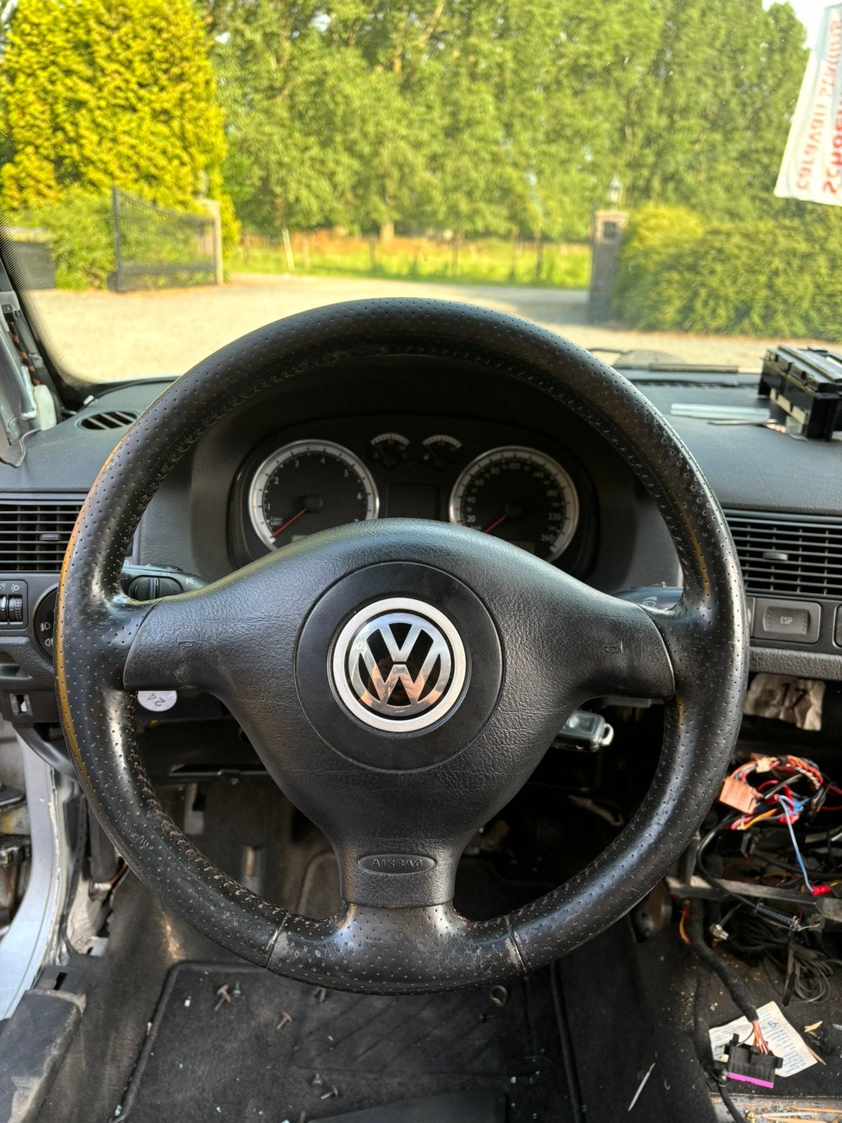 Golf 4 jubi 25 jahre stuur met airbag, Ophalen, Gebruikt