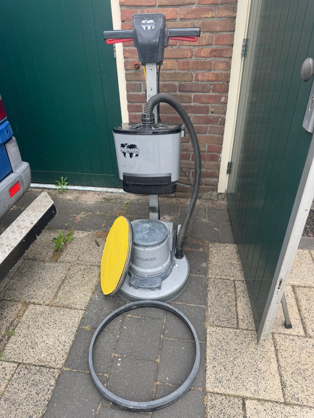 Numatic woodboy schuurmachine, Ophalen, Gebruikt