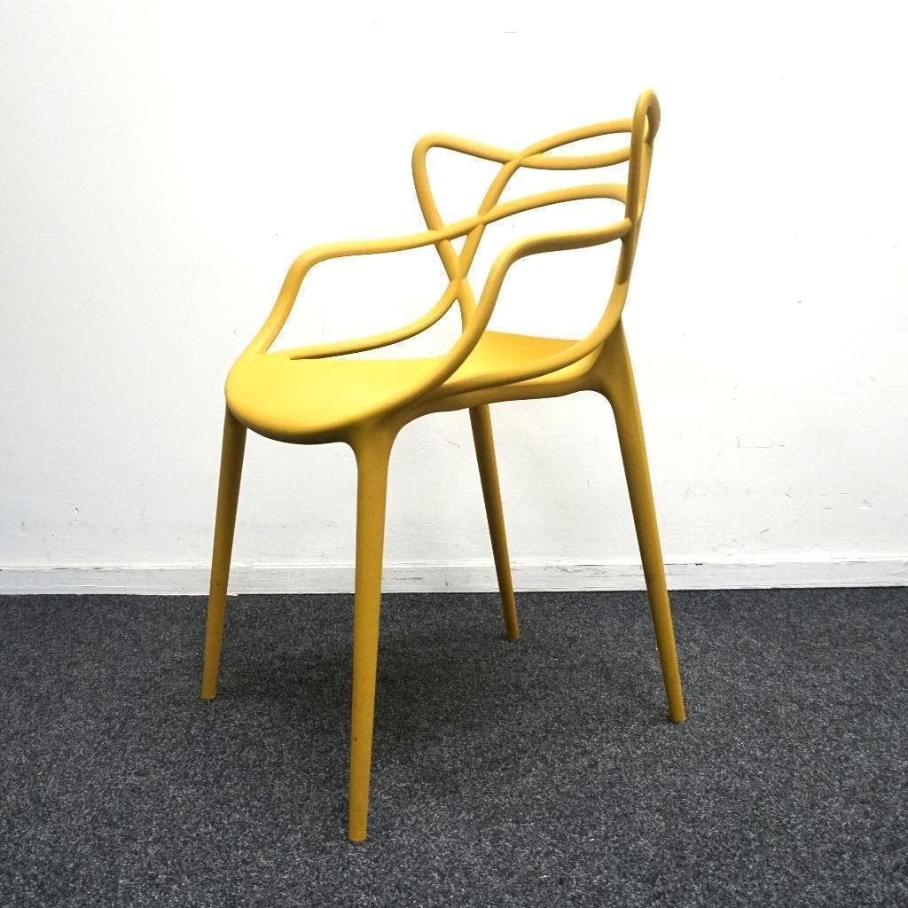Kartell Masters Design Stoelen | Geel | Kunststof Stoelen, Huis en Inrichting, Kunststof, Gebruikt, Overige kleuren, -