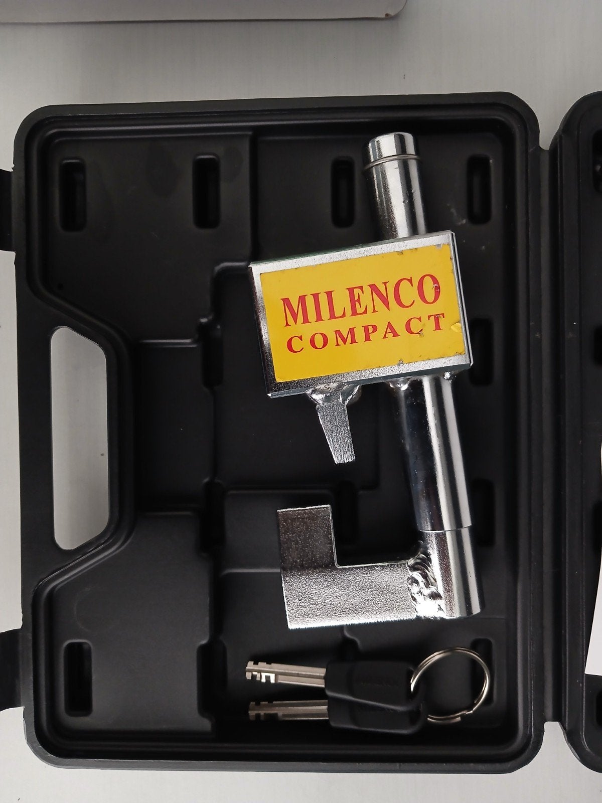 Milenco Compact Koppelingsslot SCM Goedgekeurd, bijna gratis, Caravans en Kamperen, Ophalen of Verzenden, Zo goed als nieuw