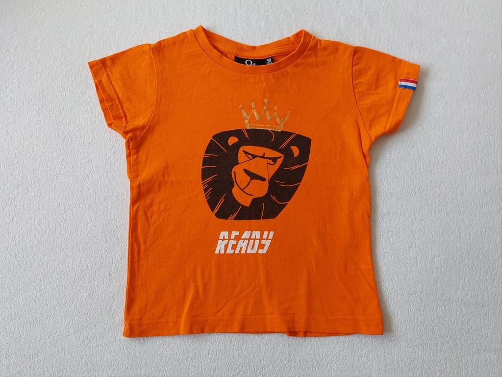 t-shirt oranje leeuw maat 98-104 Koningsdag koningsspelen, 9th Avenue, Jongen of Meisje, Ophalen of Verzenden, Zo goed als nieuw