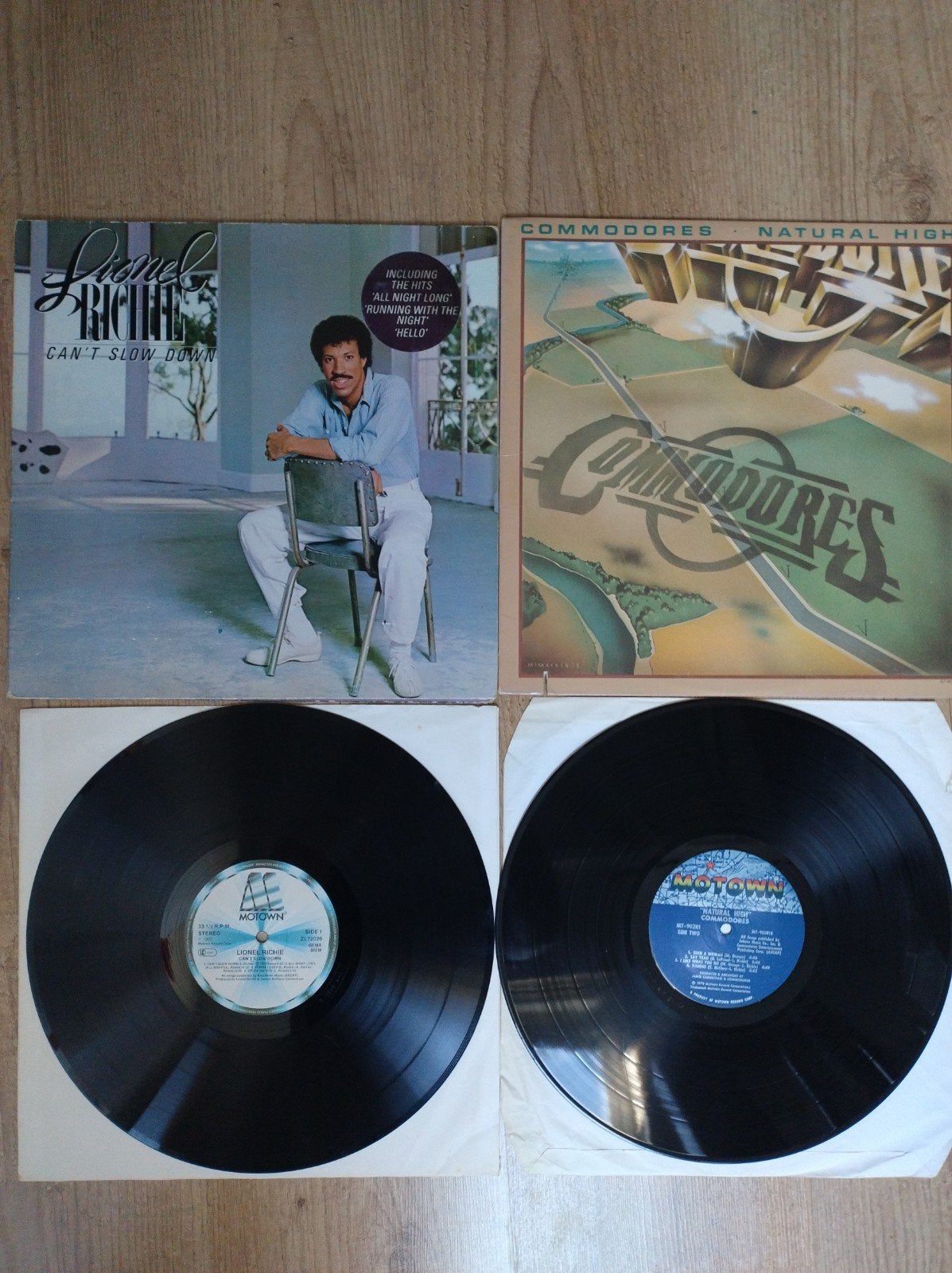 Lionel Richie - Can't Slow Down & Commodores - lp's, Cd's en Dvd's, Vinyl | Pop, LP, Gebruikt, Pop, Ophalen of Verzenden