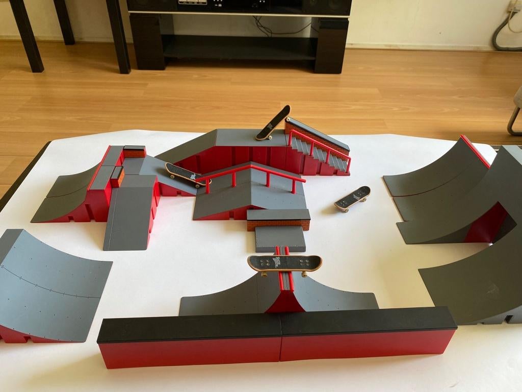 Finger Skateboard / Skatepark, Overige merken, Gebruikt, Onderdelen, Ophalen of Verzenden