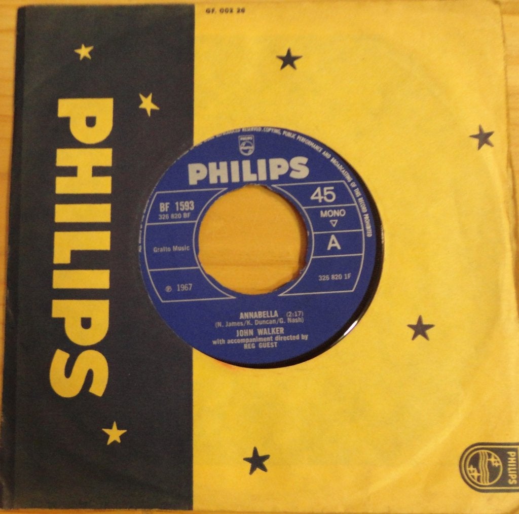 John Walker > Annabella, Ophalen of Verzenden, Gebruikt, 7 inch, Pop