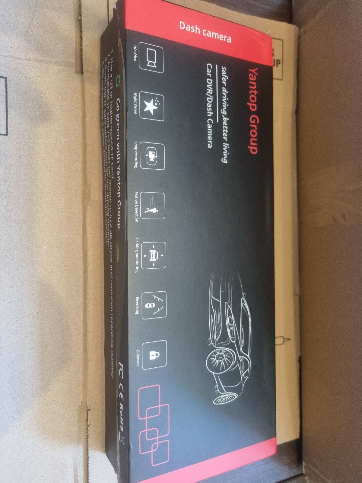 Yantop Group Auto DVR/Dash Camera - Nieuw in doos, Ophalen of Verzenden