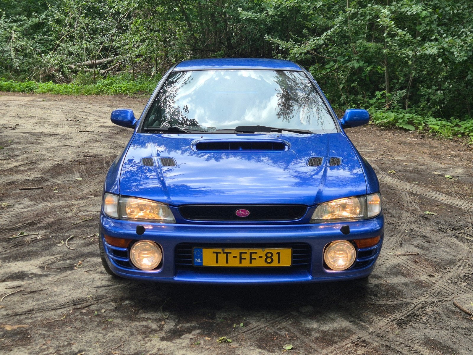 Subaru Impreza 2.0 GT Turbo AWD 1998 Blauw, 1994 cc, Stof, 4 cilinders, Origineel Nederlands