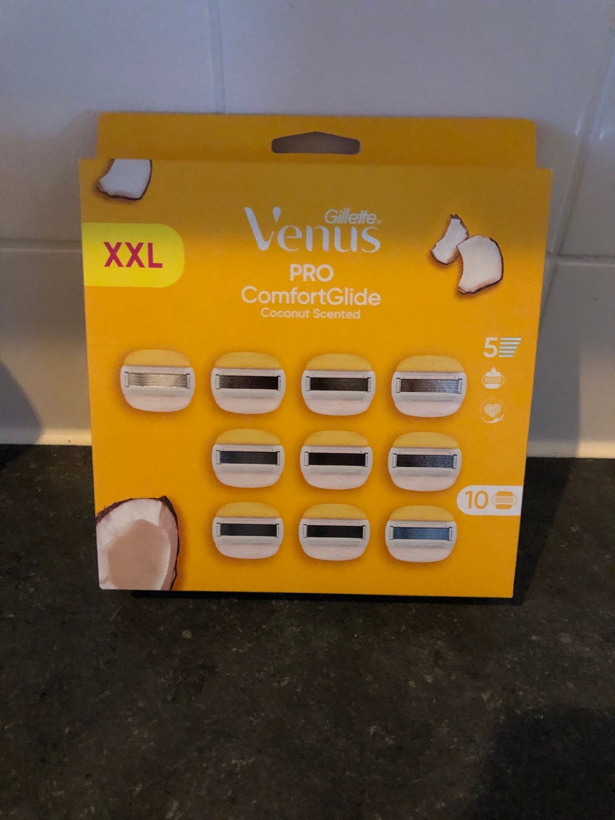 Gillette Venus Pro ComfortGlide Coconut Scheermesjes XXL, Ophalen of Verzenden, Nieuw, Overige typen