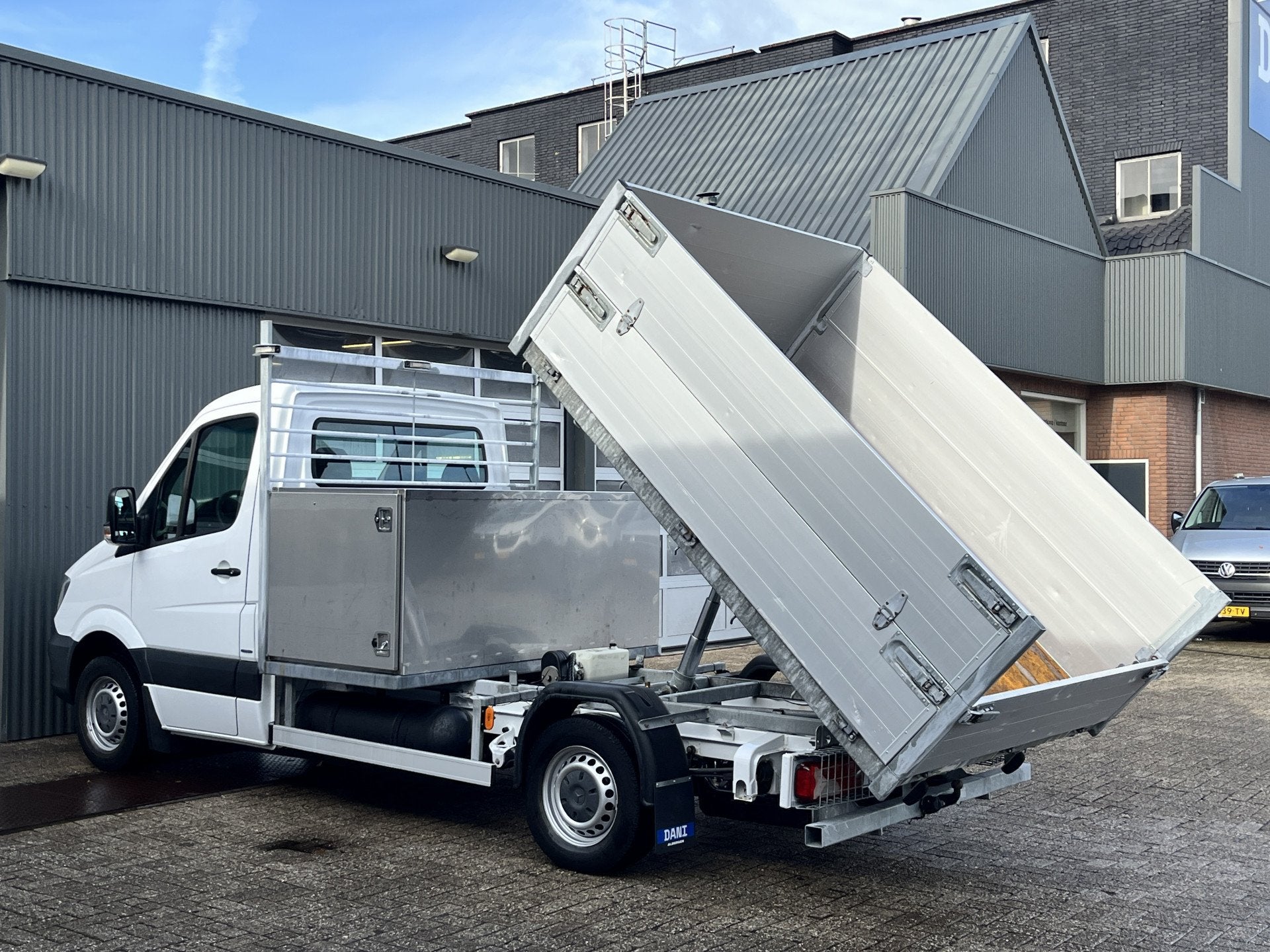 Mercedes-Benz Sprinter 316 1.8 NGT 366 CNG en Benzine 157pk, Auto's, Automaat, Gebruikt, CNG (Aardgas), Wit