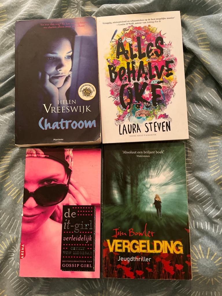 4 Jeugdboeken voor 6 euro, 2 euto per stuk., Boeken, Ophalen of Verzenden, Gelezen, Nederland