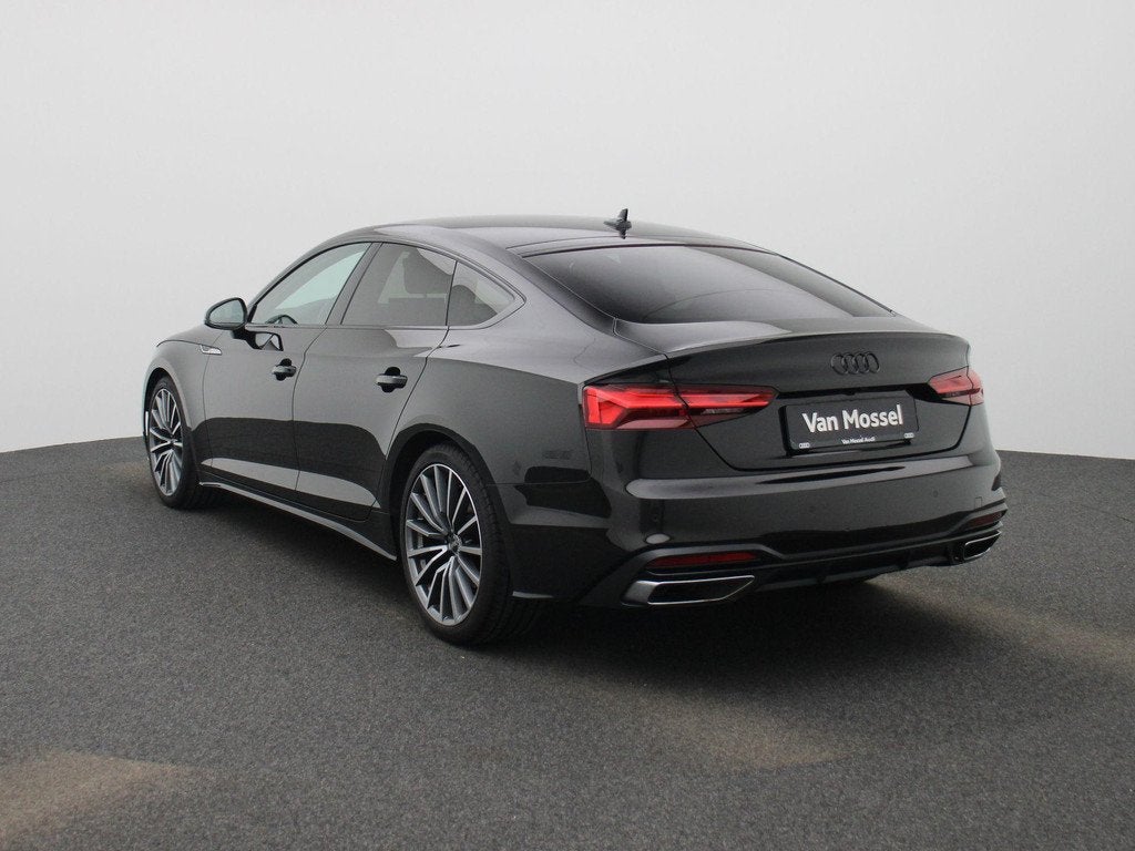 Audi A5 Sportback 35 TFSI S tronic Bus. Ed. S-LINE | NAVIGAT, Auto's, Audi, 12 maanden, Gebruikt, Zwart, 4 cilinders