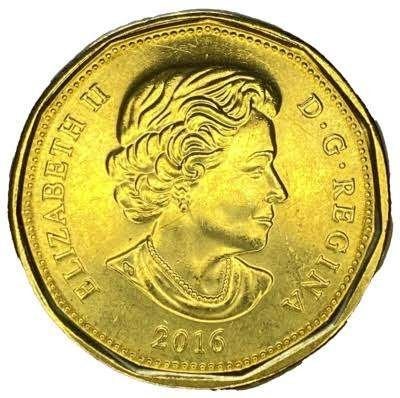 Canada - 1 dollar 2016 - circulated, Verzenden, Noord-Amerika, Losse munt