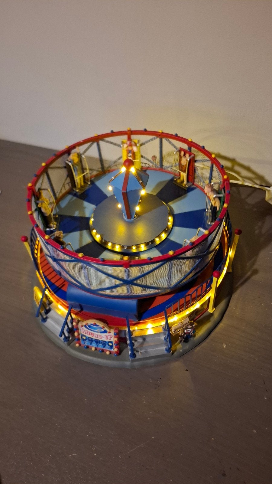 Lemax Round Up attractie kermis carnival kerstdorp dorp, Ophalen of Verzenden