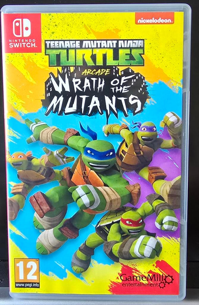 Teenage Mutant Ninja Turtles Arcade Wrath of Mutants Ninjas, Eén computer, Zo goed als nieuw, 3 spelers of meer, Vanaf 12 jaar