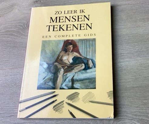 Zo Leer Ik Mensen Tekenen - Tekenboek, Ophalen of Verzenden, Zo goed als nieuw, Boek of Gids