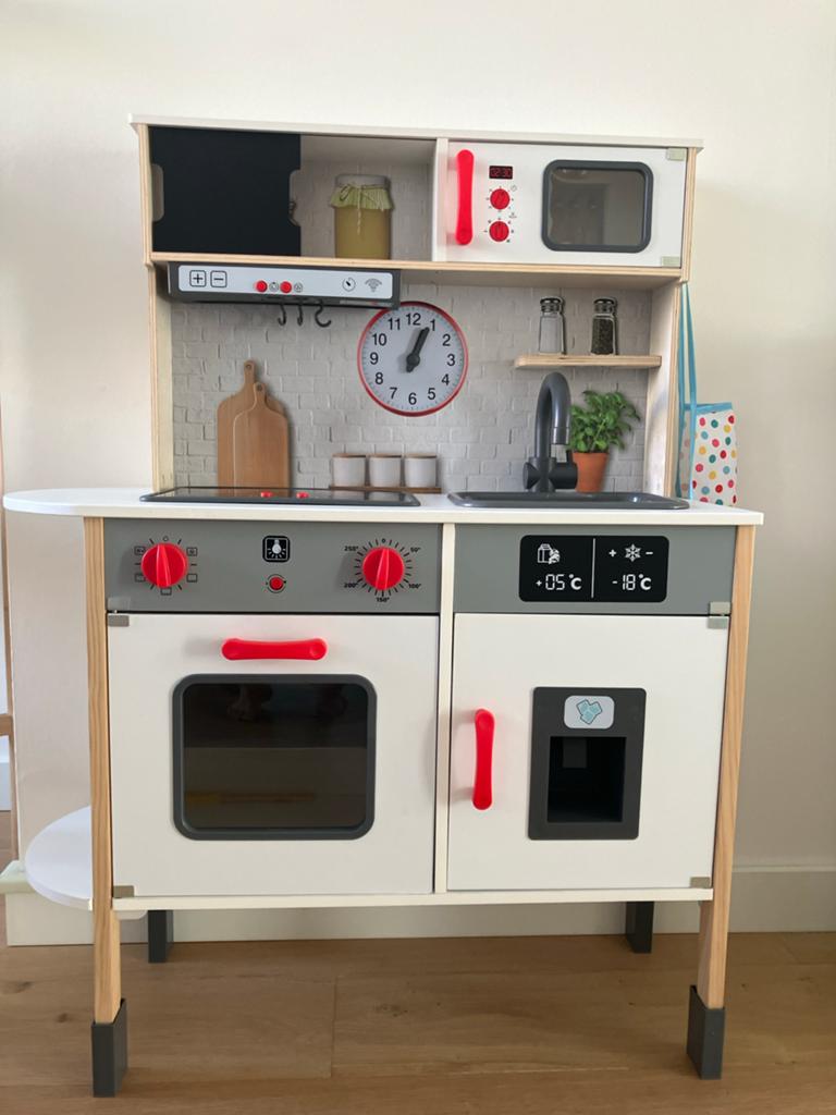 Lidl kinderkeuken met licht en geluid, z.g.a.n., Ophalen, Zo goed als nieuw, Met licht