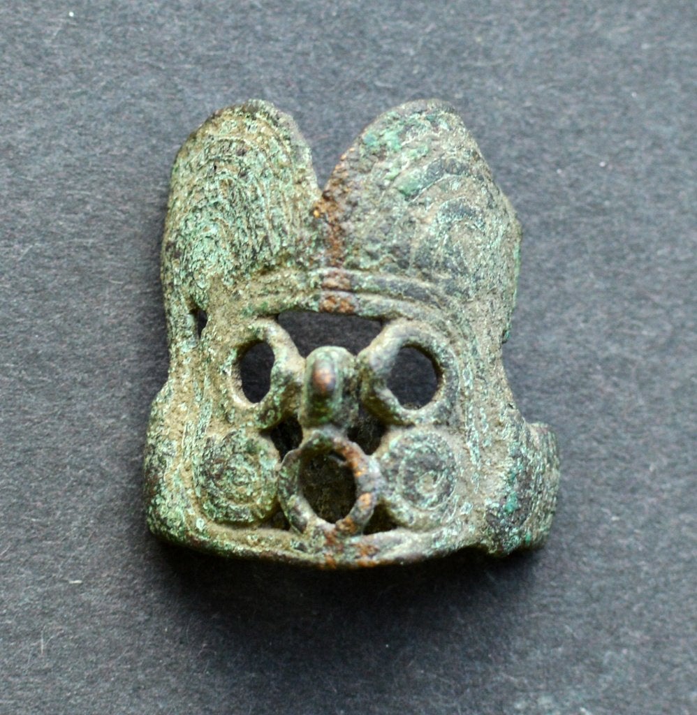 Azteekse ring pre colombiaans zeer zeldzaam, Ophalen of Verzenden