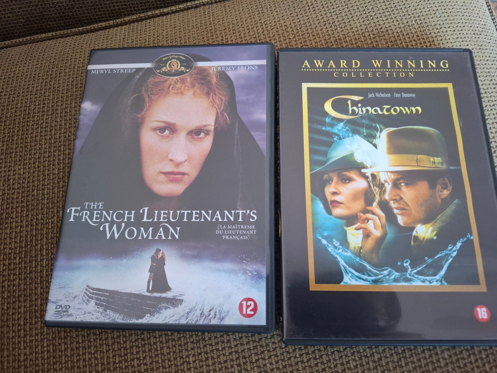 chinatown en french lieutenant's woman, Alle leeftijden, Ophalen of Verzenden, Zo goed als nieuw