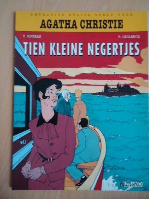 Agatha Christie, Tien kleine negertjes. Detective strips, Eén stripboek, Ophalen of Verzenden, Gelezen