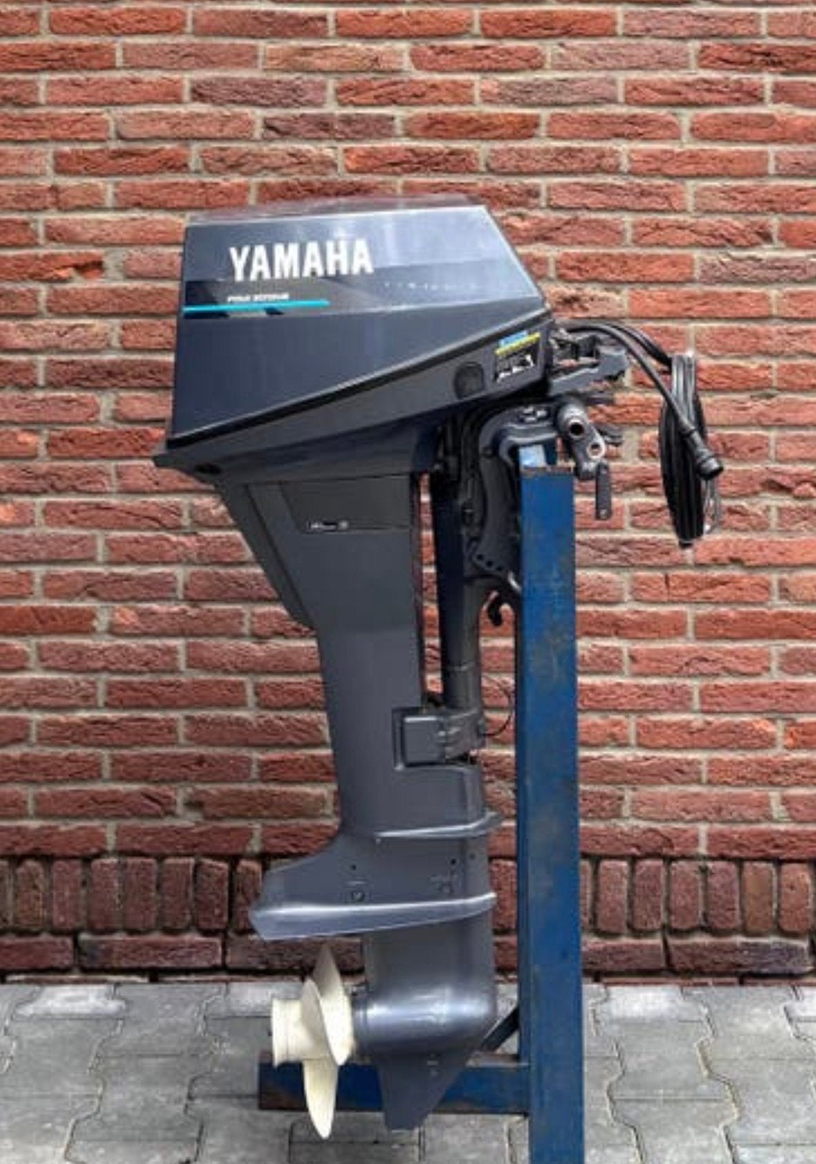 Yamaha 9.9 PK 4-takt met elektrische start (compleet), Watersport en Boten, Buiten- en Binnenboordmotoren, Ophalen, 5 tot 10 pk