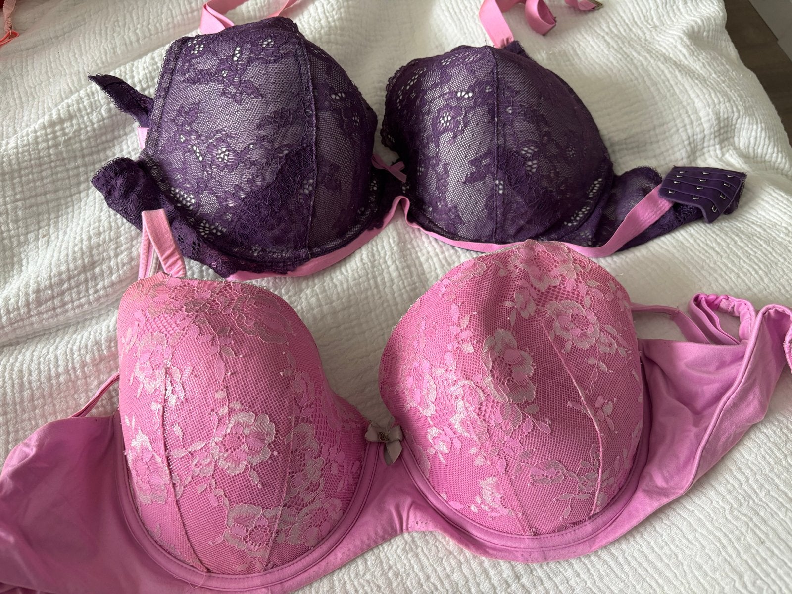 Victoria's Secret BH's - Roze & Paars (2 stuks), Kleding | Dames, Ophalen, Meerkleurig, BH