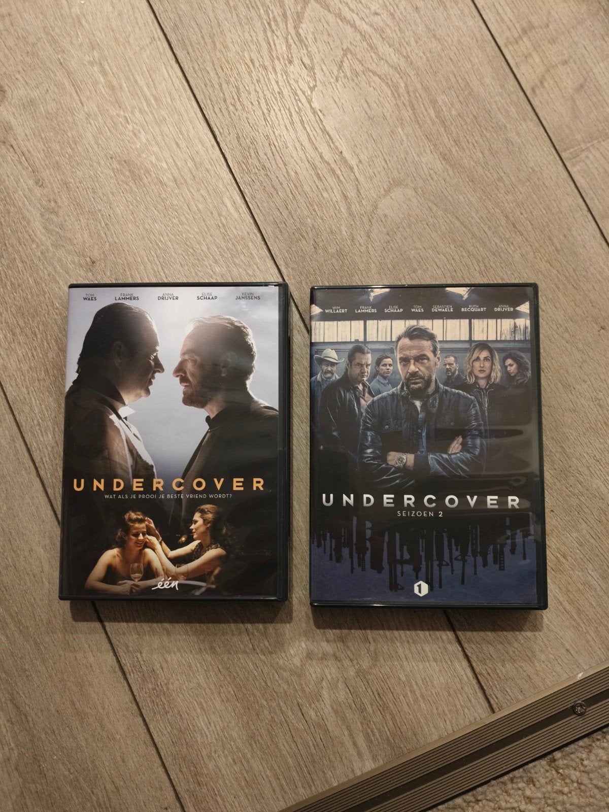 Undercover Seizoen 1 & 2 DVD Boxset - Misdaadserie, Vanaf 16 jaar, Nederlands, Seizoen 1, Eerste persing