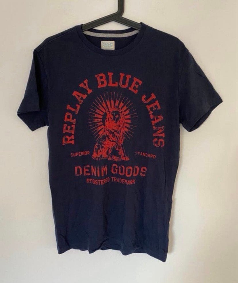 Replay heren t-shirt, maat M, Zo goed als nieuw, Replay, Verzenden, Maat 48/50 (M)
