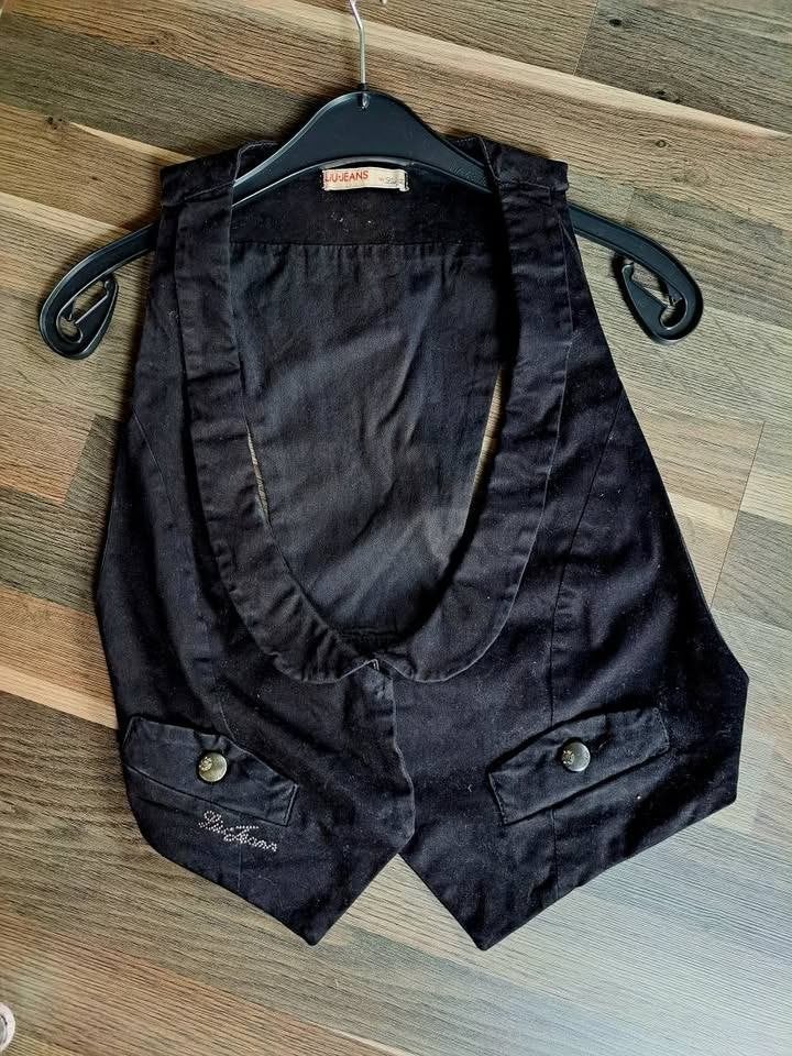 Liu Jo, gilet in katoen, M, Maat 38/40 (M), Liu Jo, Zwart, Ophalen of Verzenden
