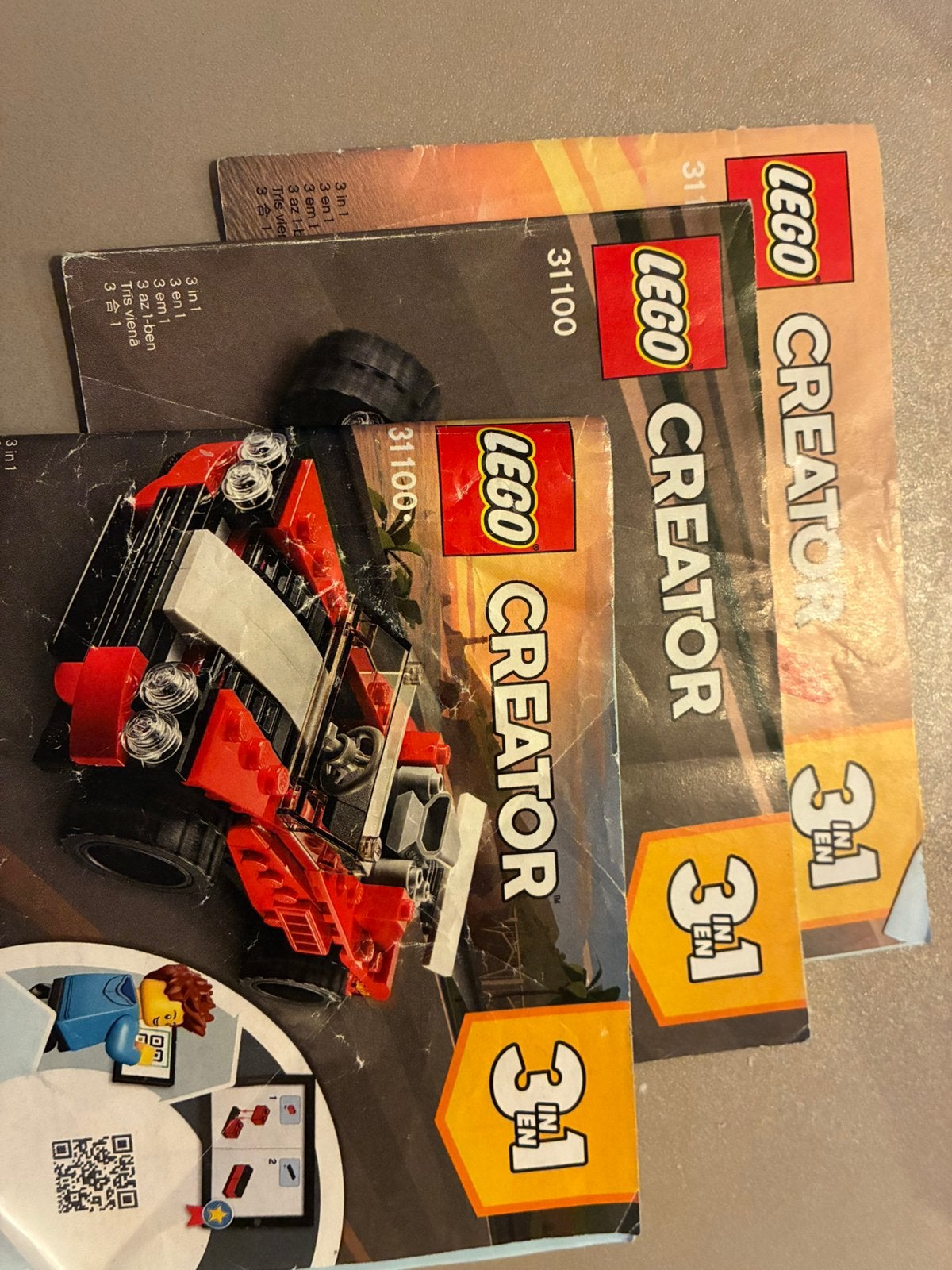 Lego auto setje 31100, 3 in 1, Ophalen, Zo goed als nieuw