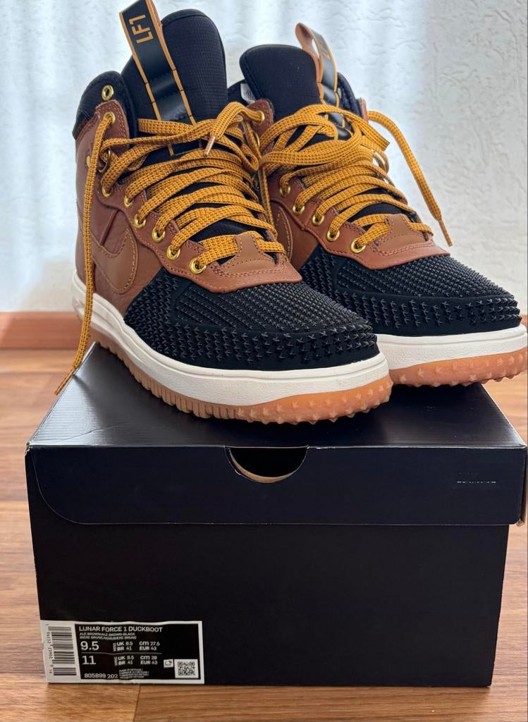 Nike Lunar Force 1, Bruin, Boots, Nieuw, Ophalen of Verzenden