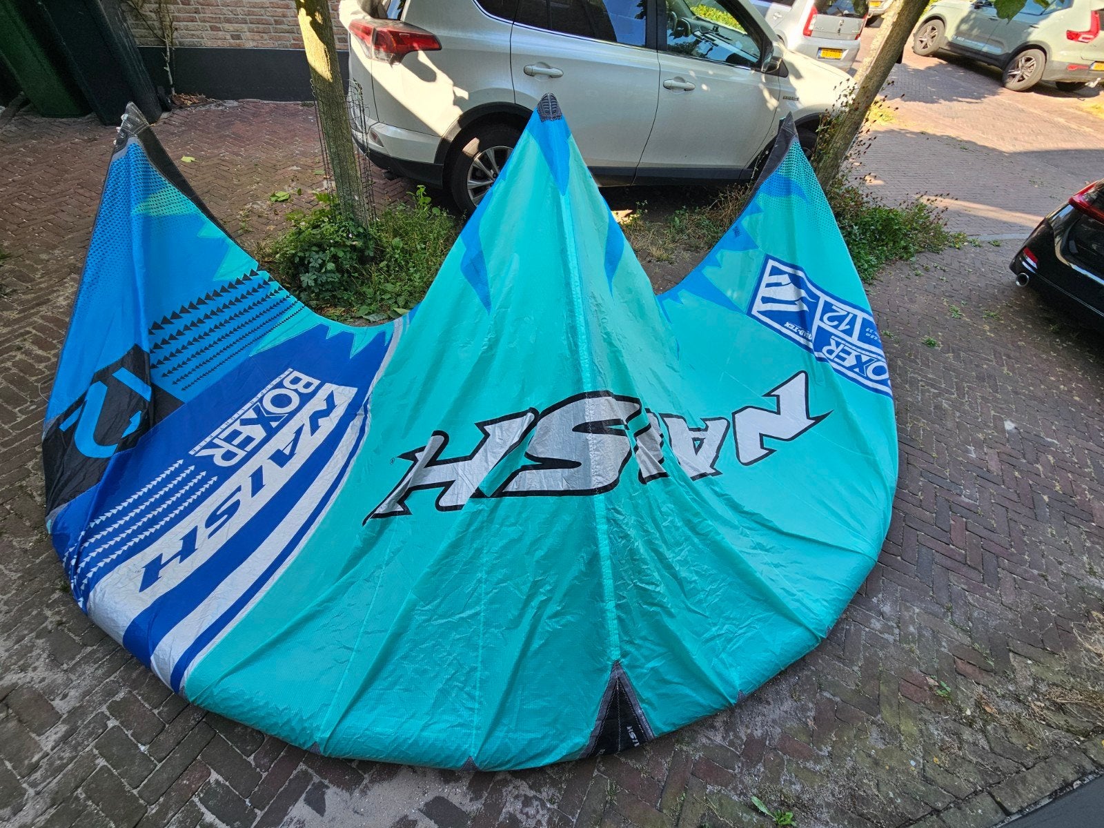 Naish Boxer S25 2021 kite 12m - lightwind foil kite, Ophalen, Gebruikt, Geen board, Kite