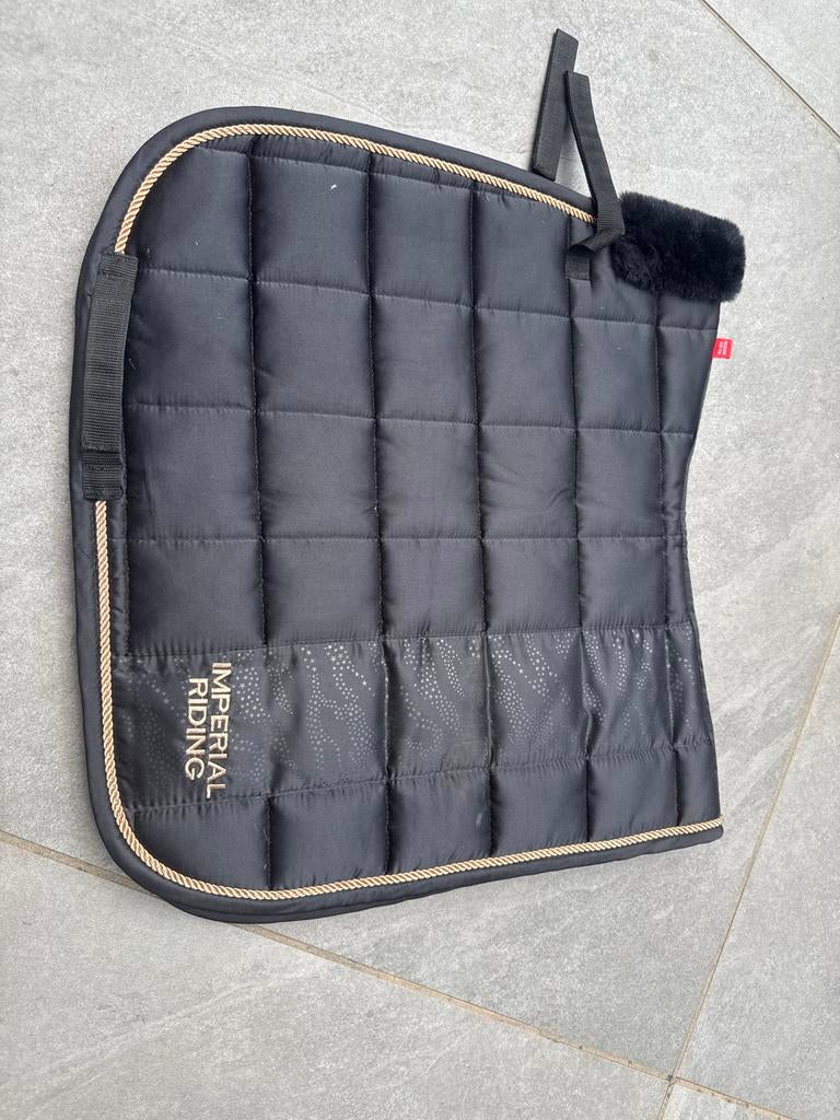 Dressuur dekje maat full, Full (L), Ophalen of Verzenden, Zo goed als nieuw, Zwart