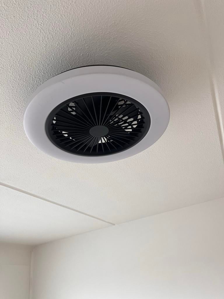 CALEX Smart Plafondlamp met Ventilator en Afstandsbediening, Ophalen, Ventilator met afstandsbediening, Nieuw, Plafondventilator