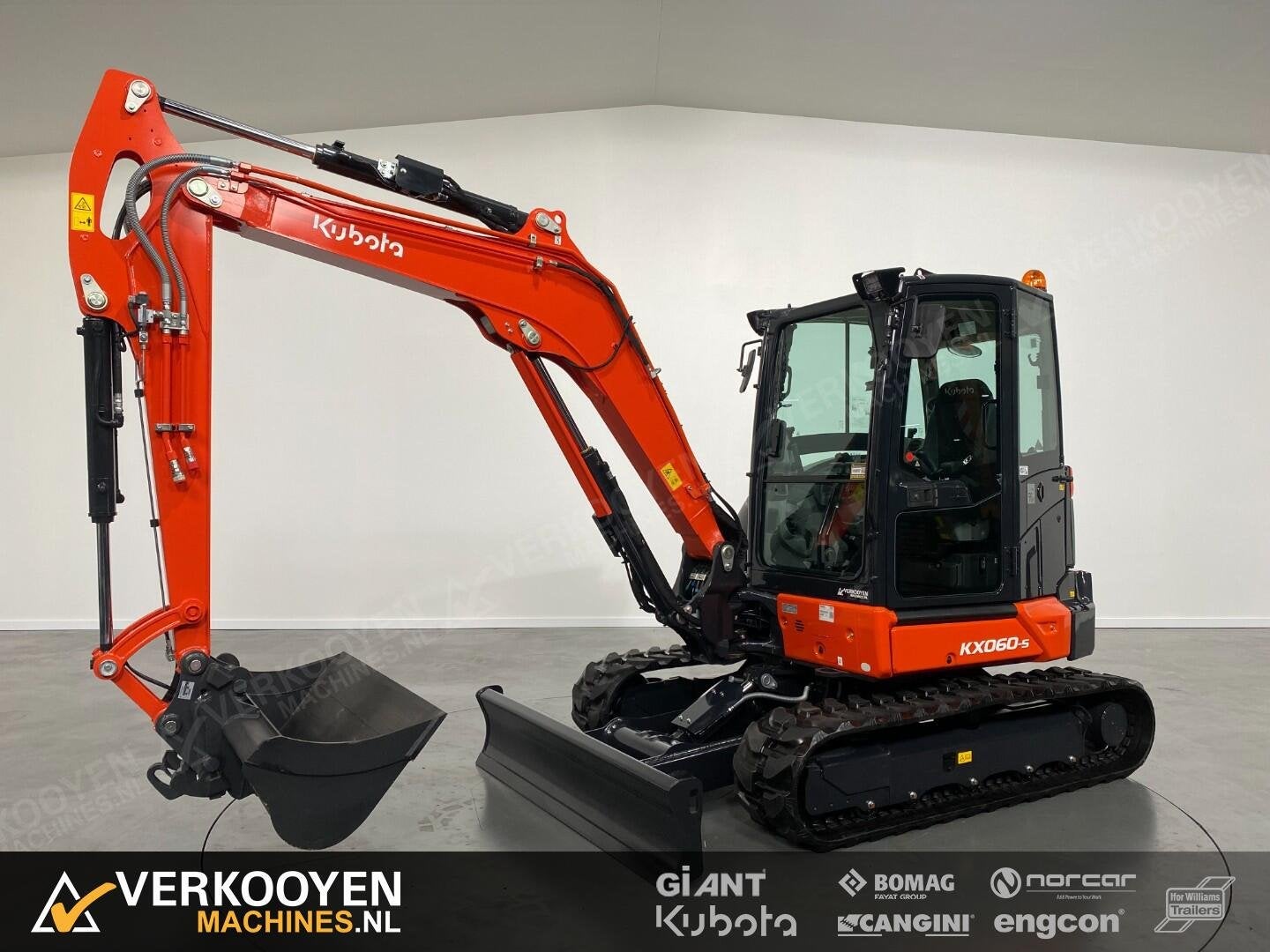 2026 Kubota KX060-5 VK10759 Minigraver, Graafmachine