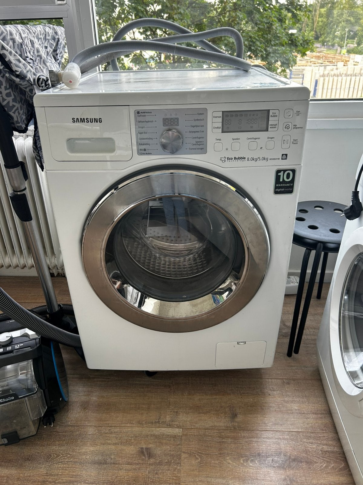 Samsung Eco Bubble 8kg, Witgoed en Apparatuur, Wasmachines, Ophalen, Gebruikt, 85 tot 90 cm, 1200 tot 1600 toeren