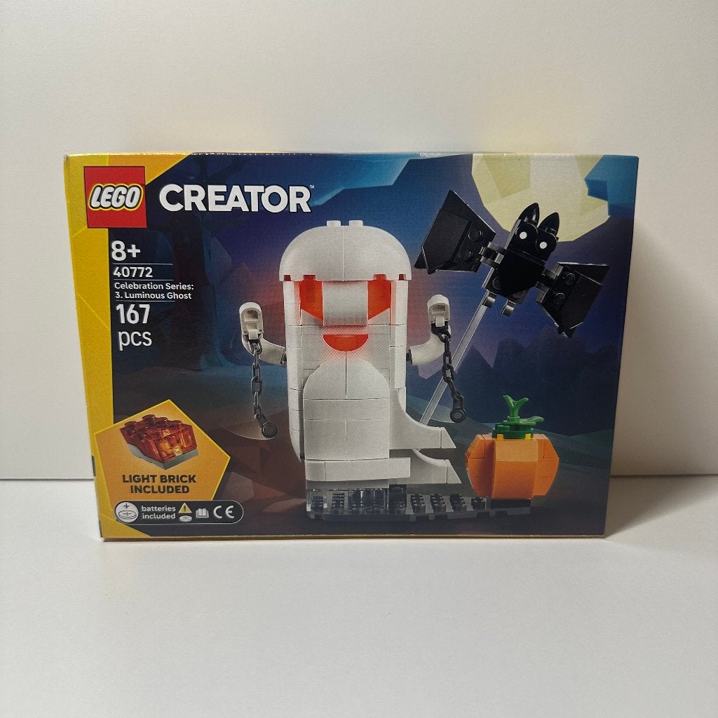 LEGO Creator - 40772 Luminous Ghost, Compleet, Lego, Ophalen of Verzenden, Zo goed als nieuw