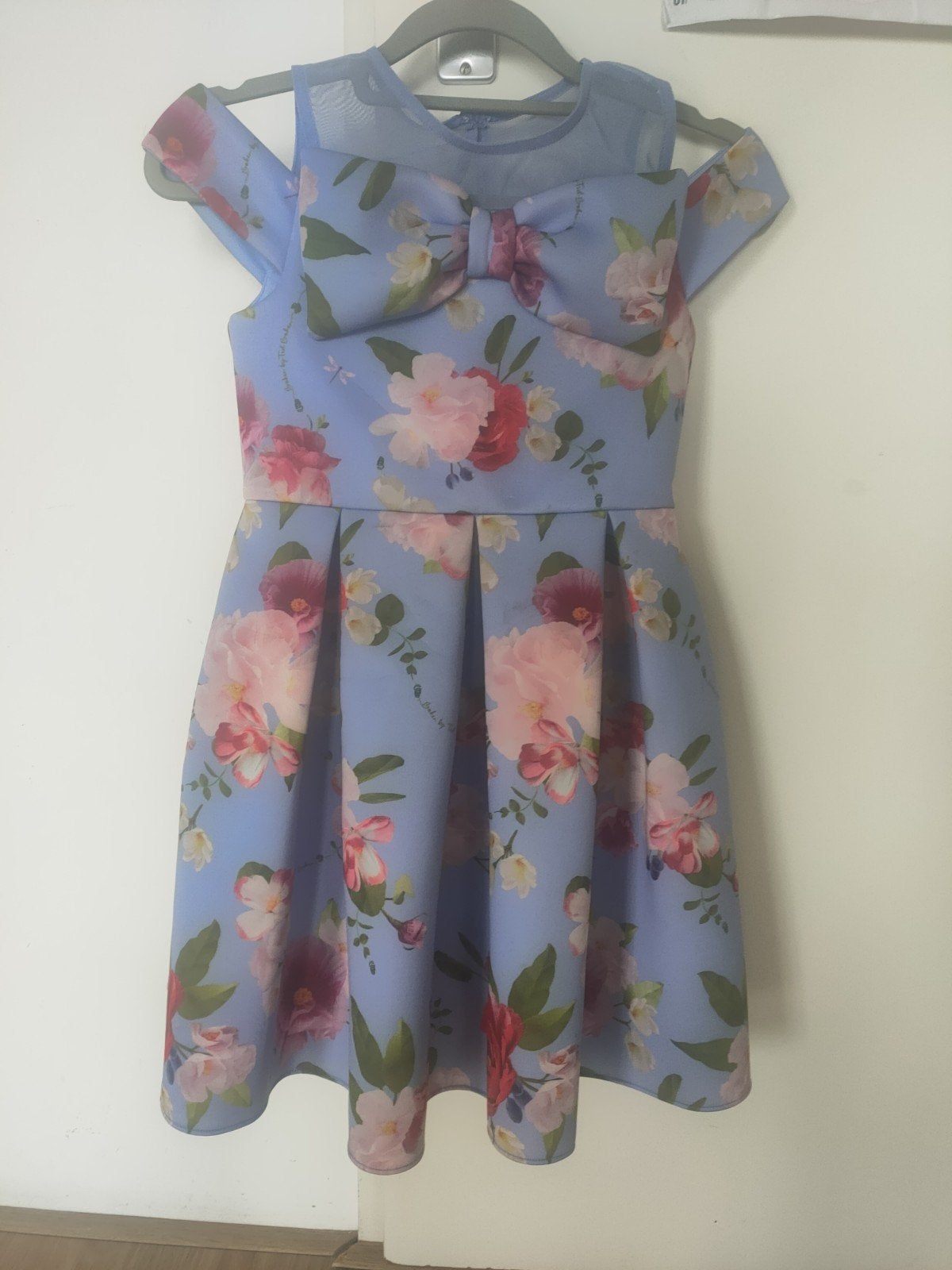 Baker by Ted Baker jurk bloemenprint maat 134, Kinderen en Baby's, Ophalen, Zo goed als nieuw, Baker by Ted Baker, Meisje