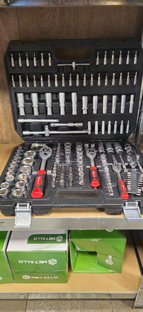 171 delige gereedschapskoffer - NIEUW, Ophalen of Verzenden, Nieuw