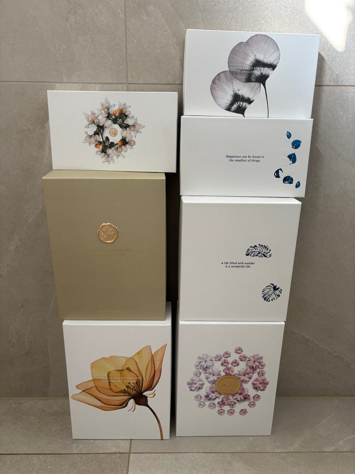 Lege cadeau dozen rituals, Ophalen of Verzenden, Gebruikt