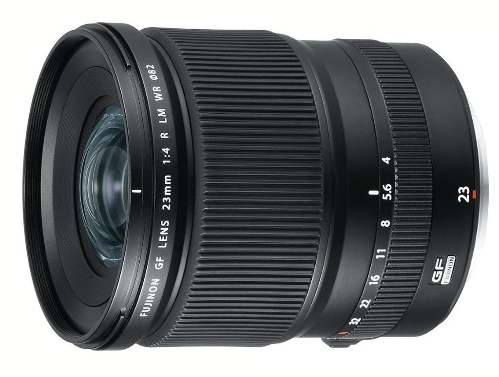 Fujifilm GF 23mm f/4.0 R LM WR, Ophalen, Zo goed als nieuw, Groothoeklens