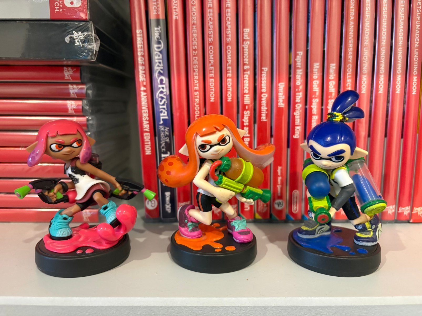 3 x Splatoon Amiibo's, Ophalen of Verzenden, Zo goed als nieuw