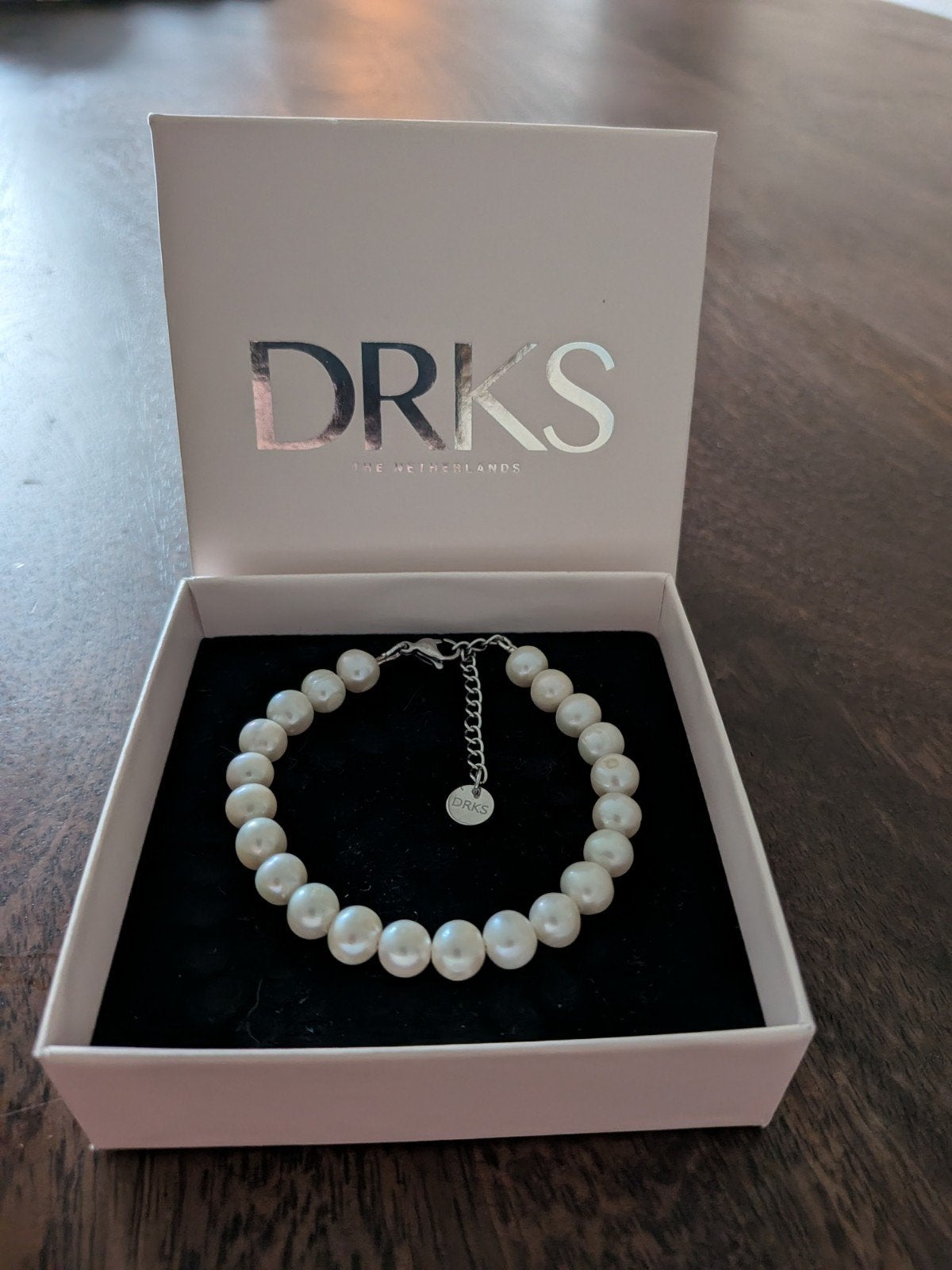 Parelarmband | dames, Ophalen of Verzenden, Zo goed als nieuw, Wit