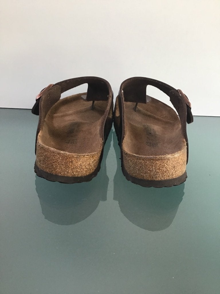 Birkenstock Ramses 42 | bruin | slippers | Gratis verzenden, Kleding | Heren, Schoenen, Slippers, Bruin, Verzenden, Zo goed als nieuw