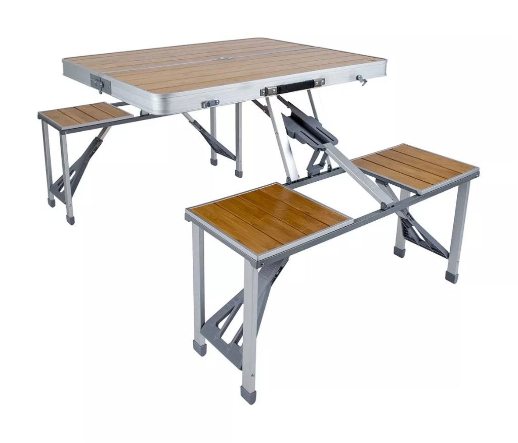 Picknicktafel Bo-Camp, Ophalen, Gebruikt, Rechthoekig, Kinderpicknicktafel