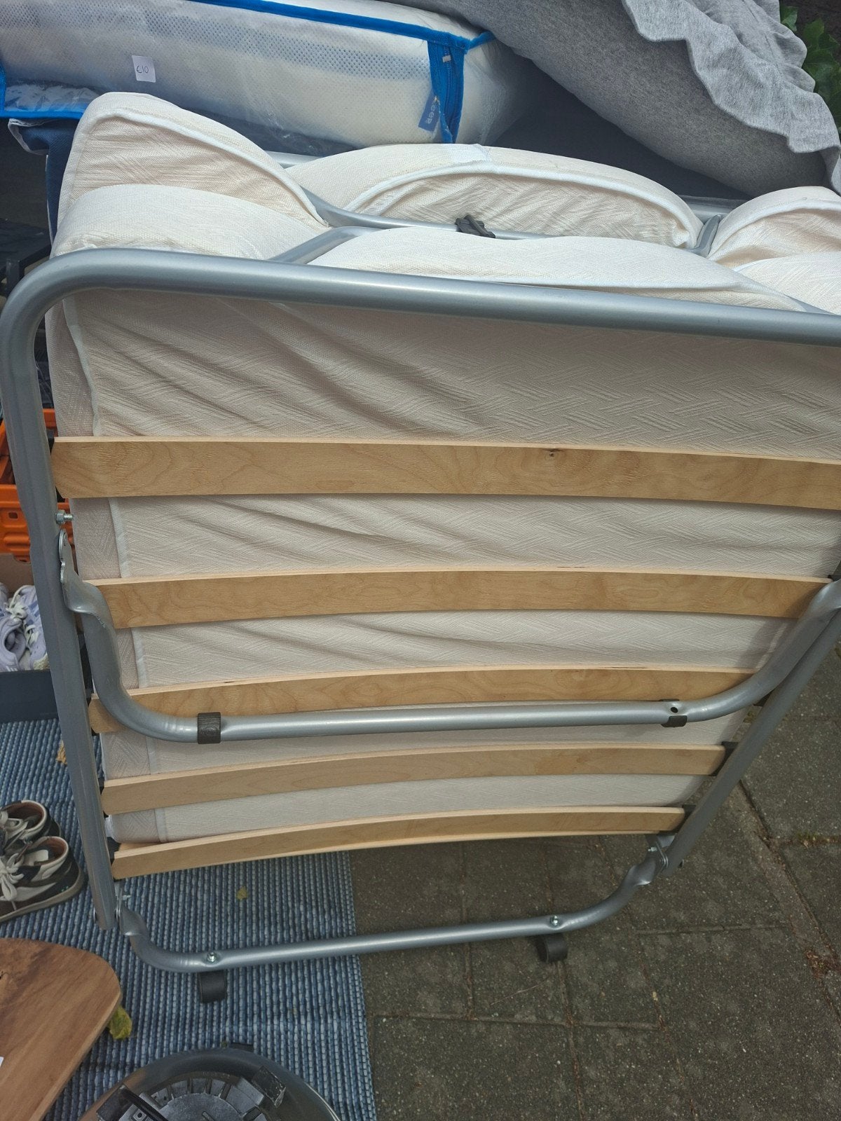 Opklap bedden, Huis en Inrichting, Gebruikt, 90 cm, Eenpersoons, Ophalen of Verzenden